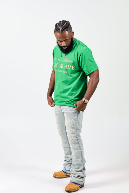 P. Noir Intl Social Club Tee (Green)