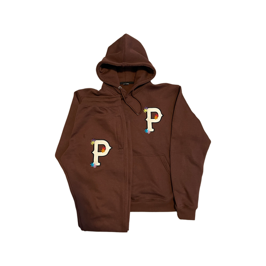 Pushin P Sweatsuits (Chocolate)